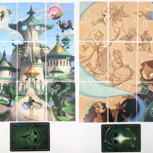 Disney Lorcana ARCHAZIA'S ISLAND Art Cards Complete 1-20 Card Puzzle