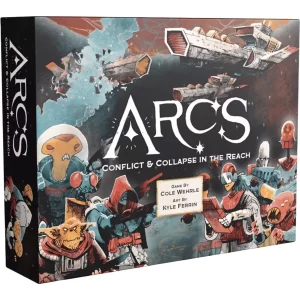 Arcs Strategy Board Game Conflict & Collapse In The Reach New in Shrink