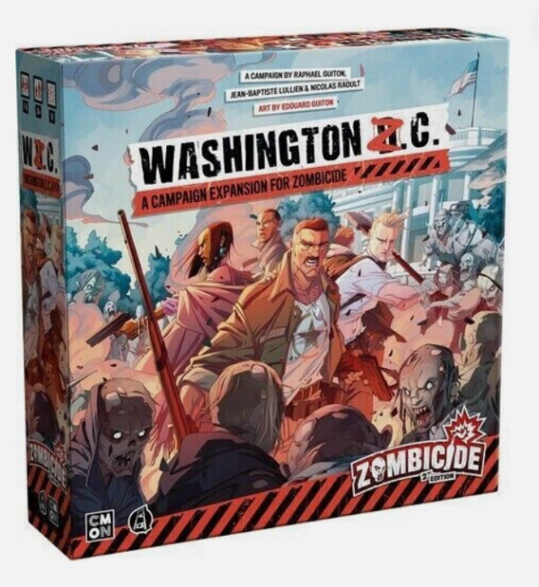 Washington Z.C. A Campaign Expansion For Zombicide 2nd Ed New Free Shipping - Image 3