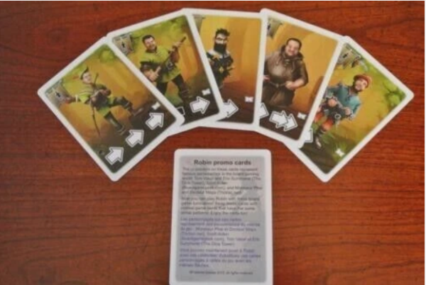 ROBIN Board Game Promo Expansion Preorder Bonus PERSONALITY CARDS NIS