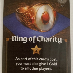 Role Player Board Game Promo Card Man vs Meeple 3 2020 - New - Ring of Charity