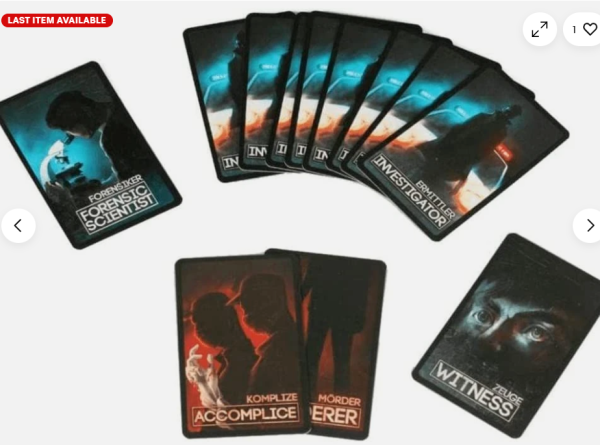 Deception: Murder in Hong Kong Board Game Grey Fox Games NIS Free Shipping - Image 2