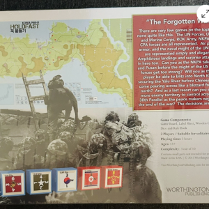 Holdfast Korea 1950-51 Worthington Publishing Board Game Sealed