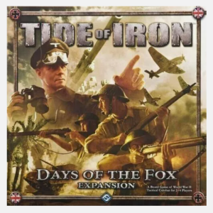 Tide Of Iron WWII Tactical Combat Game: Days of the Fox Expansion Sealed