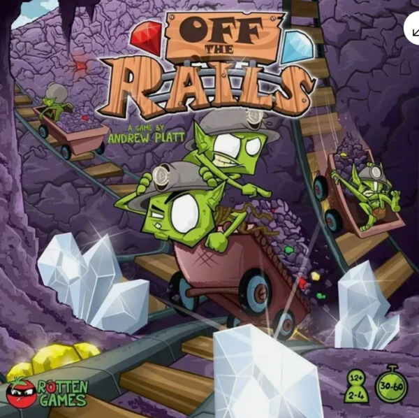 Off the Rails Board Game 2018 Edition from Rotten Games Sealed Free Shipping