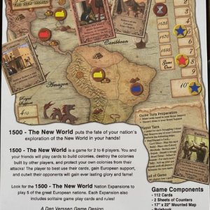 1500: The New World Board game Sealed Free Shipping