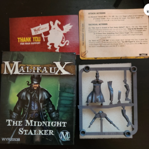 Malifaux Miniatures The Midnight stalker WYR20538 NEW see Description