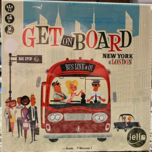 Get on Board - New York & London BOARD GAME NIS