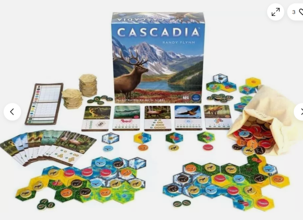 Cascadia Award-Winning Board Game Set in Pacific Northwest NIS - Image 2