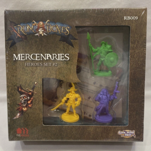 CMON Boardgame Mercenaries - Heroes Set #2 New Free Shipping
