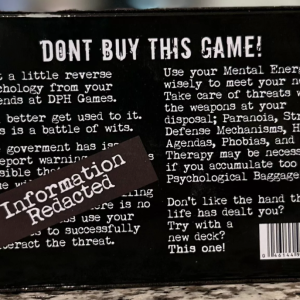 Psychological Warfare Card Game DPH GAMES complete