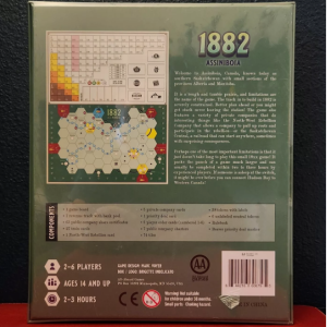 1882 Assiniboia Board Game New in Shrink All - Aboard Games