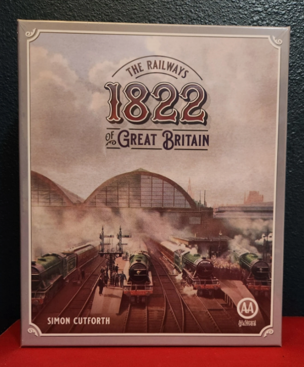 1822 The Railways of Great Britain All-Aboard Games Board Game NIS