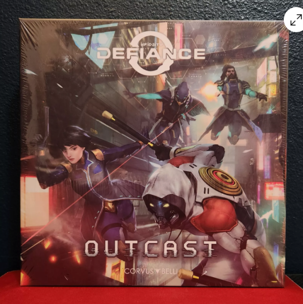 Infinity Defiance - Outcast Expansion Miniatures Board Game New in Shrink