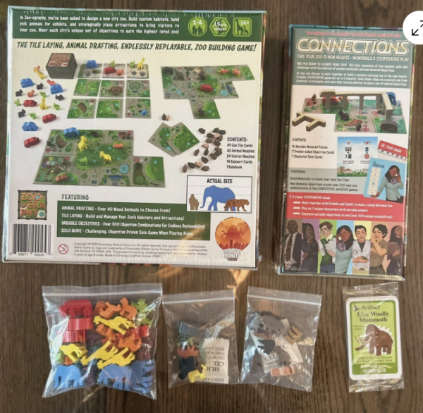 Zoo-ography Board Game Ks With Connections Monorails & Cooperative Play + Extras - Image 4