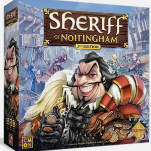 Sheriff of Nottingham Board Game (2nd Edition) CMON New in Shrink