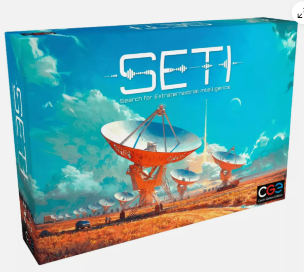 SETI: Search for Extraterrestrial Intelligence Board Game New in Shrink