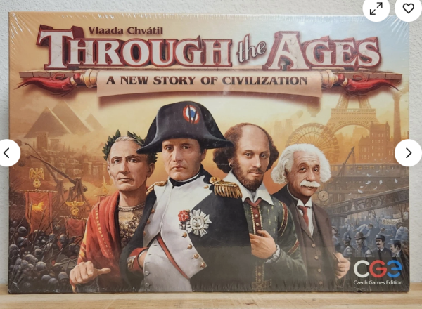 Through the Ages: A New Story of Civilization CGE Games New in Shrink
