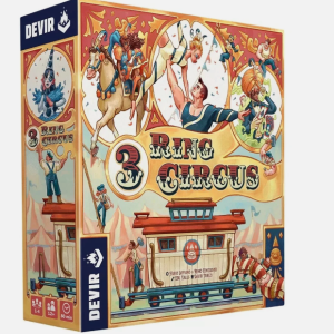 3 Ring Circus Board Game Devir Games New in Shrink