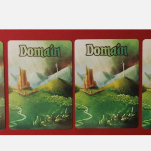 Valeria Board Game Promo Pack of 4 Cards Court Field Coliseum Tower Near Mint