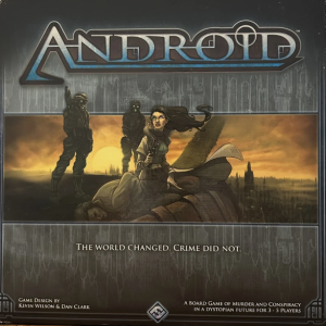 Android Board Game Fantasy Flight 2008 Kevin Wilson Complete Unpunched