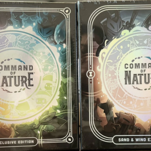 Command of Nature KS Exclusive Ed + Sand & Wind Expansion + Card Sleeves NIS