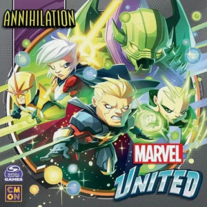 Marvel United Annihilation Expansion Kickstarter CMON New in Shrink