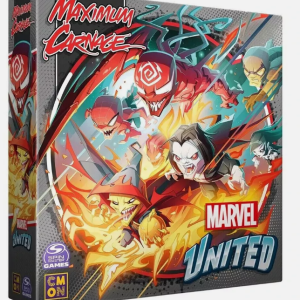 Marvel United Maximum Carnage Board Game CMON Kickstarter Nes in Shrink