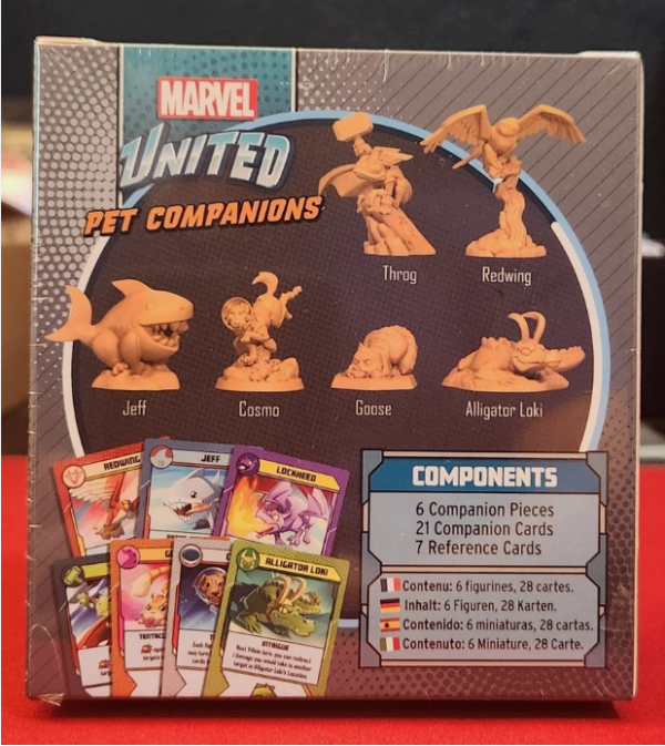 Marvel United Multiverse Pet Companions Kickstarter New in Shrink - Image 2