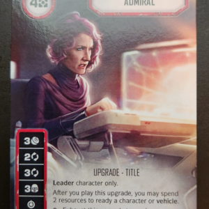 Star Wars Destiny Admiral # 138 Full Art Promo! NM