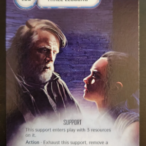 Star Wars Destiny Three Lessons #71 Alternate Full Art  CCG's Promo No Dice NM