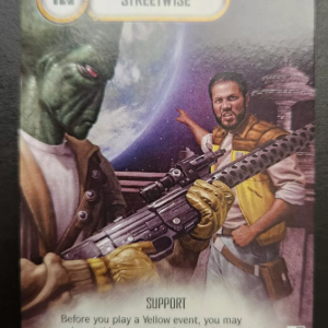 Star Wars Destiny Streetwise #140 Alternate Full Art  CCG's Promo No Dice NM