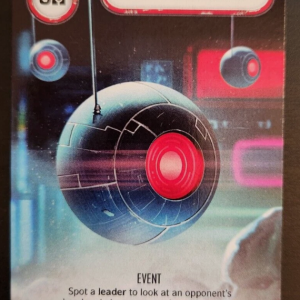 Star Wars Destiny Counterintelligence Alternate Full Art  CCG's Promo No Dice NM