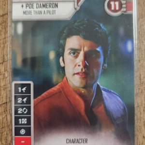 Star Wars Destiny - Poe Dameron More Than a Pilot #25 - Promo Alt Art Card