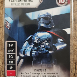 Star Wars Destiny Captain Phasma 2PG #2 Full Art Promo Card NM