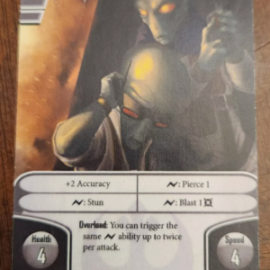 Star Wars Imperial Assault Rebel Saboteur Alternate Art Promo Card Asmodee