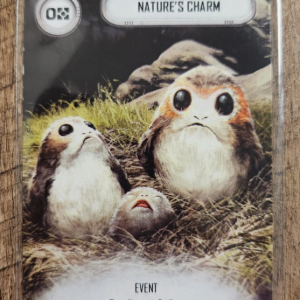 Star Wars Destiny Nature's Charm #149 WOTF Promo Full Art Promo Card NM