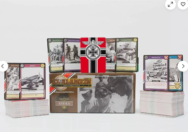 EL ALAMEIN WWII Card Board Game Historical Photo Limited Edition NEW in Shrink