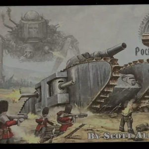 Pocket Landship Word Forge Card Game Box NM Complete