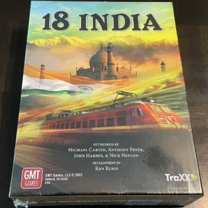18 India GMT Board Game NIS Free Shipping
