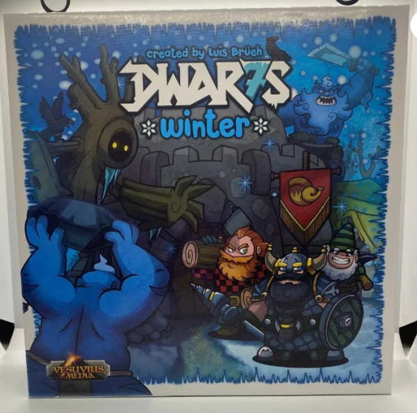 Dwar7s Winter Vesuvius Media Board Game Free Shipping - Image 2