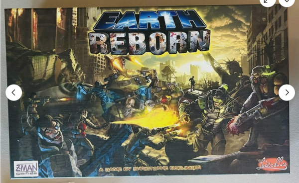 Earth Reborn Dungeon Crawl Plastic Minis Z Man Board Game Complete - Image 3