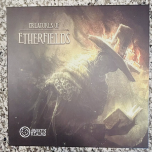 Awaken Realms Kickstarter Creatures of Etherfields Open Box Unpunched