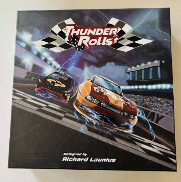 Thunder Rolls - Racing Board Game Complete Free Shipping