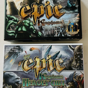 Tiny Epic KINGDOMS  & Expansion Kingdoms Hero’s Call Unpunched