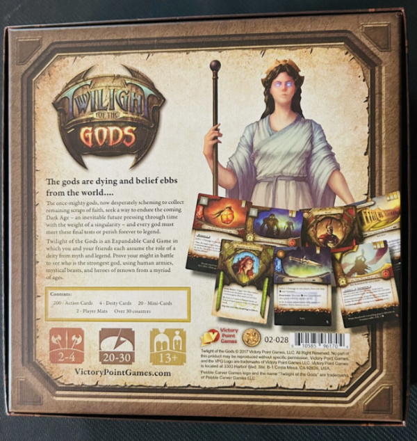 Twilight of the Gods Age of Revelation Game Unpunched Free Shipping - Image 2
