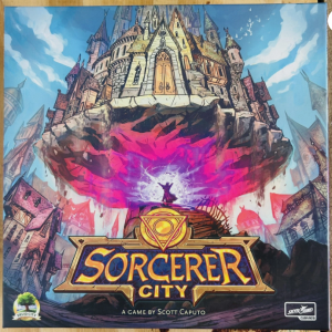 Sorcerer City Board Game Complete Free Shipping