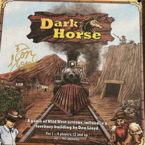 Dark Horse Kickstarter Edition Board Game Complete Free Shipping