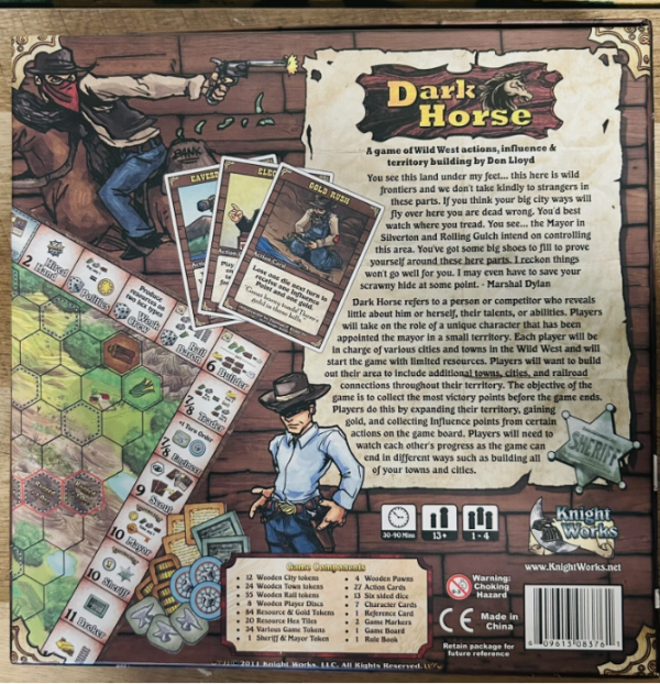Dark Horse Kickstarter Edition Board Game Complete Free Shipping - Image 2