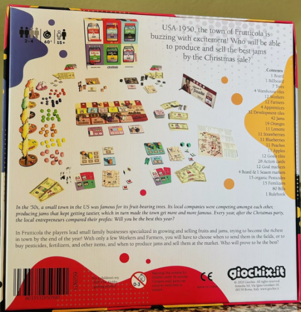 Frutticola (Deluxe Ed) Giochix.it Board game Complete Free Shipping - Image 3